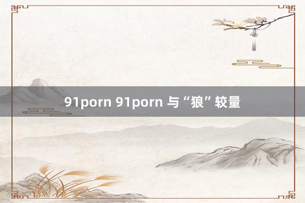 91porn 91porn 与“狼”较量